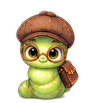 Bookworm, idle